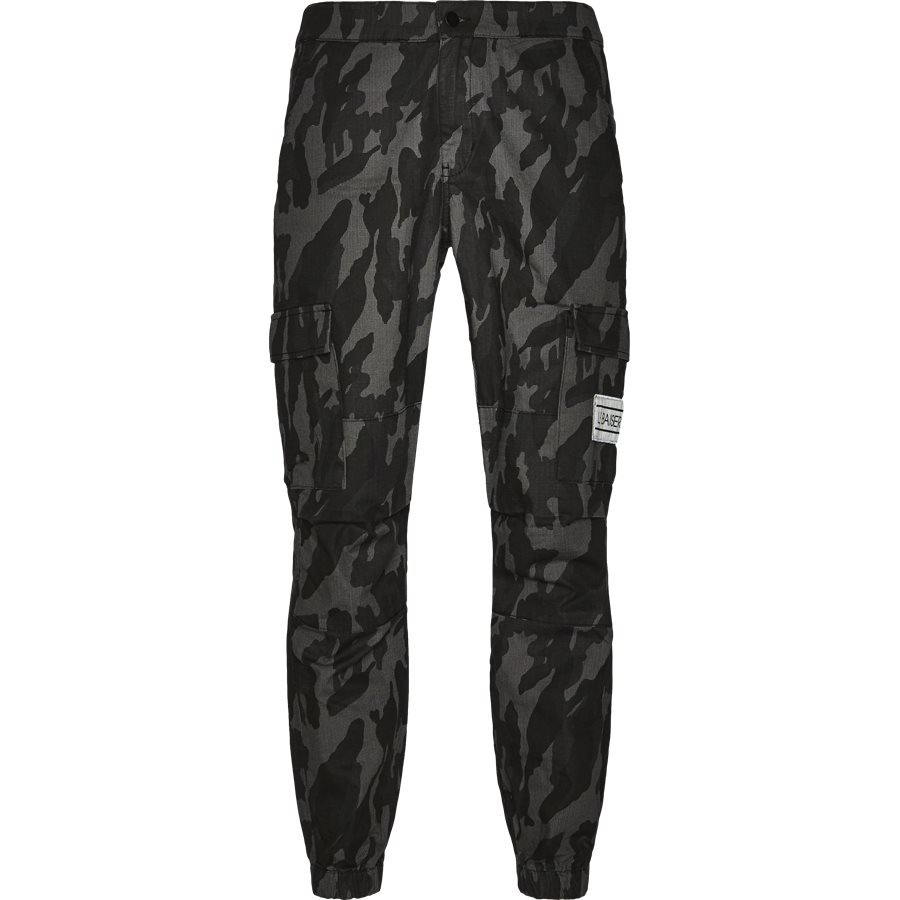 RAS CARGO PANT - Ras Cargo Pant - Bukser - Regular - GRÅ CAMO - 1